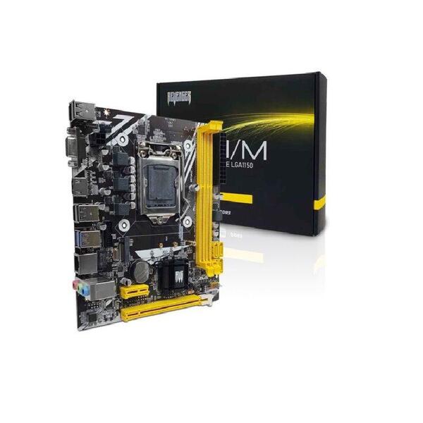 PLACA MÃE H61/K REVENGER LGA1155 BOX