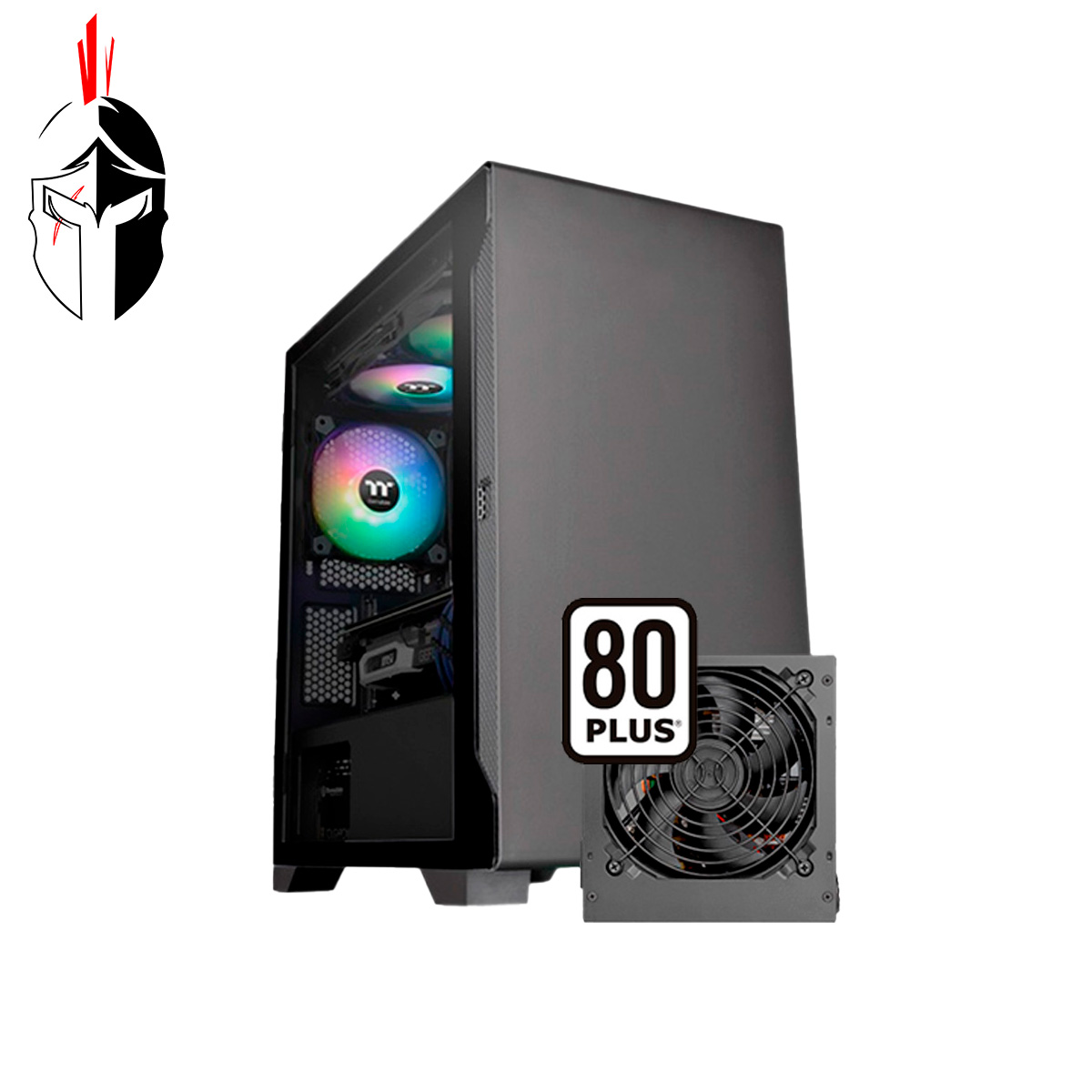 GABINETE TT S100 TG C/FONTE 600W MICRO ATX/MINI ITX - CA-3Q9-60S1WZ-00 PRETO(A)