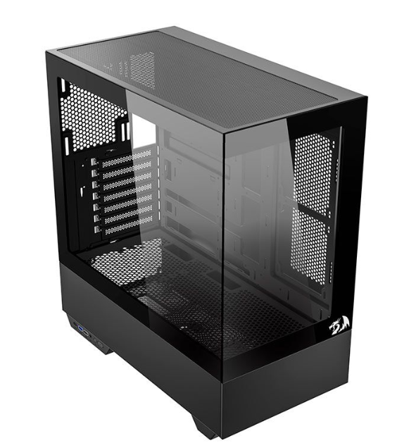 GABINETE REDRAGON REFLECT PRO MID TOWER -  PRETO (A)