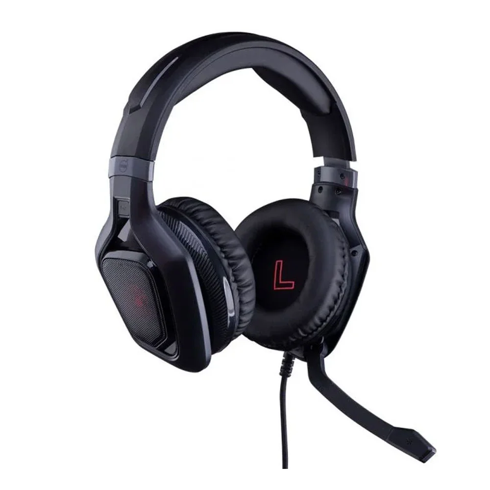 HEADSET DAZZ GAMER DAZZ LACHESIS DIAMOND 7.1 SURROUND VIRTUAL 50MM PC/PS3/PS4 USB 62000059 LED PRETO