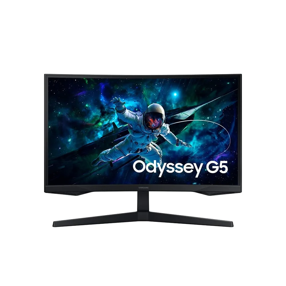 MONITOR GAMER CURVO SAMSUNG ODYSSEY G5 27 QHD 165HZ 1MS FREESYNC HDR10 - PRETO (A)
