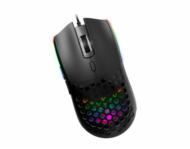 MOUSE KMEX MULTIVERSO M136 5 BOTOES 7200DPI  LED PRETO(A)