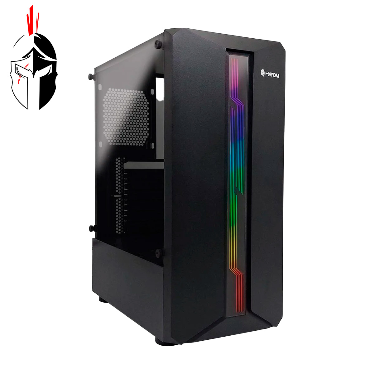 GABINETE HAYOM GAMER GB1724 ATX RGB PRETO(A)