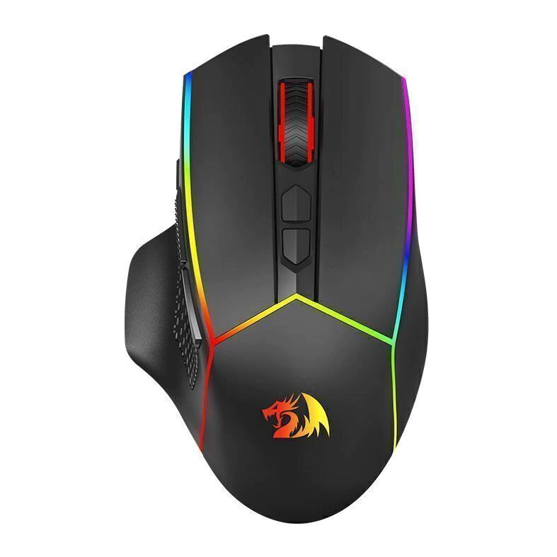 MOUSE REDRAGON GAMER AXE PRO M814 - PRETO (A)