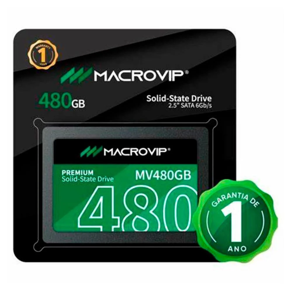 HD SSD 480GB SATAIII MACROVIP